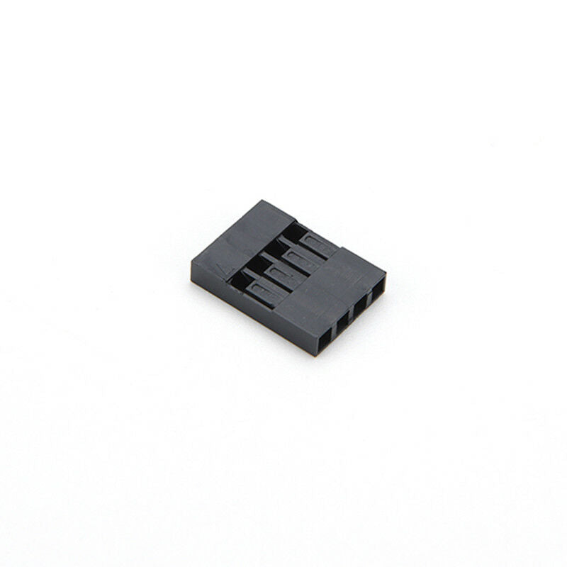 100x 4P Dupont Jumper Wire Cable Housing Female Pin Connector 2.54mm Pitch BDAU