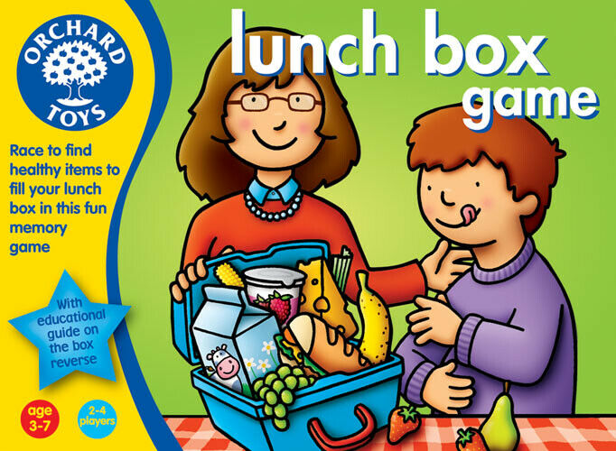Orchard Toys 020 Lunch Box Game  Kids Childrens British made Game 3 - 7 Years