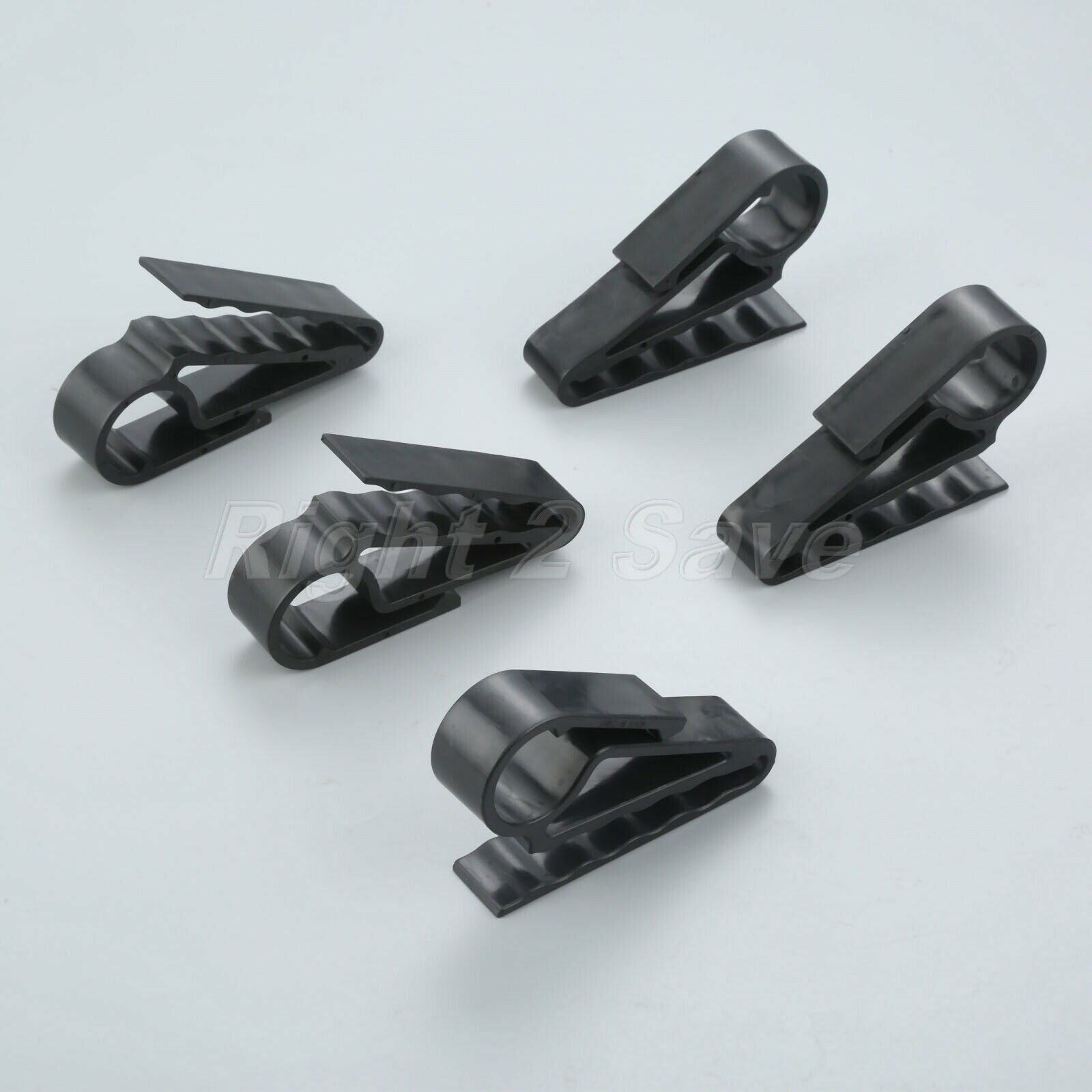 5X Golf Club Accessory Black Plastic Golf Clip Holder Fix Outdoor Sporting