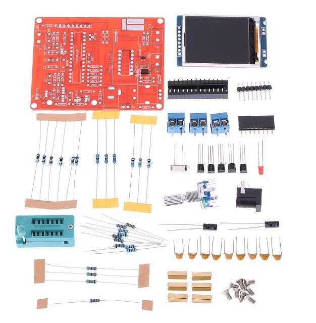 Gm328 Transistor Tester Pwm Diy Signal Generator Esr Voltage Frequency Meter