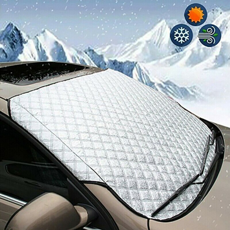 Car Windshield Snow Cover Winter Ice Frost Guard Sunshade Protect.l8