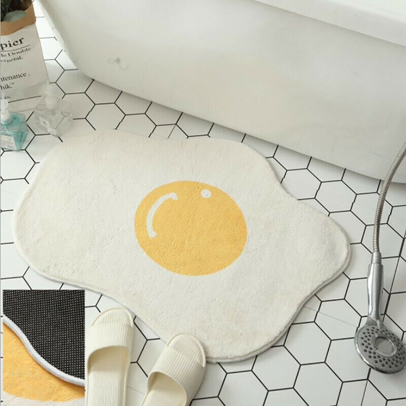Egg Bathroom Rug Bedroom Floor Mats Nordic Welcome Doormat Chic Room DecorFCA