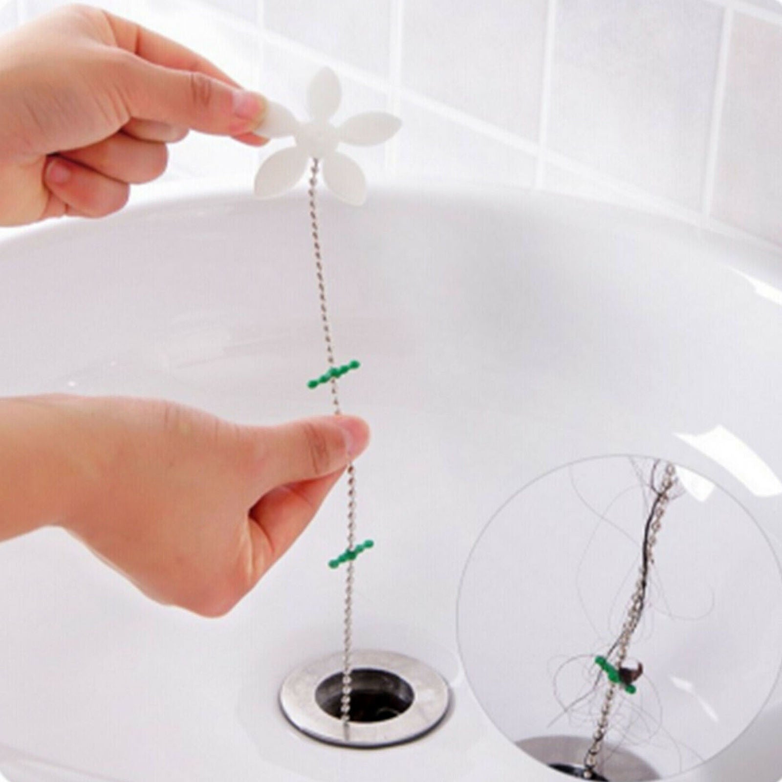 Bathtub Drain Hair Remover Shower Blockage Wig Preventer Cleaner Catcher