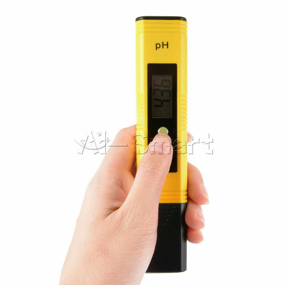 Poche Digital PH Meter Testeur Aquarium Piscine Eau Vin Urine LCD Pen Moniteur L