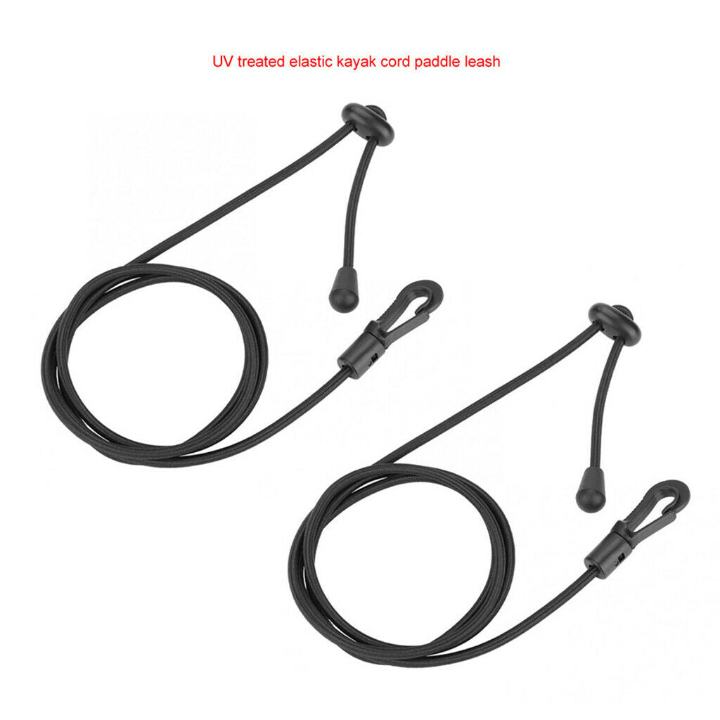 4x Kayak Rod Paddle Leash Safety Lanyard Survival Paracord With Snap Hook