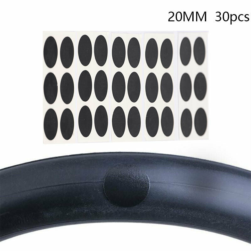 30pcs Bike Tire Patches Quick Drying Without Glue Tire Repair Inner Tire .l8