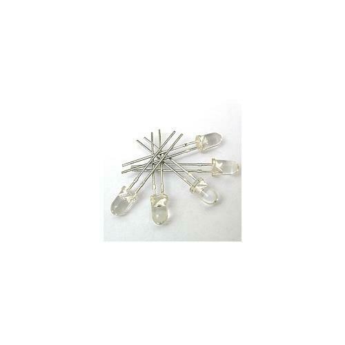 [100pcs] LED-5mm-Amber LED Amber RADIAL
