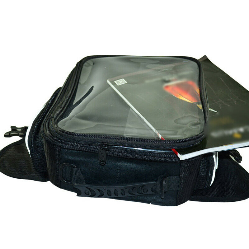 1680D Double Nylon Motorcycle Oil Fuel Tank Bag Backpack Waterproof Saddlebag