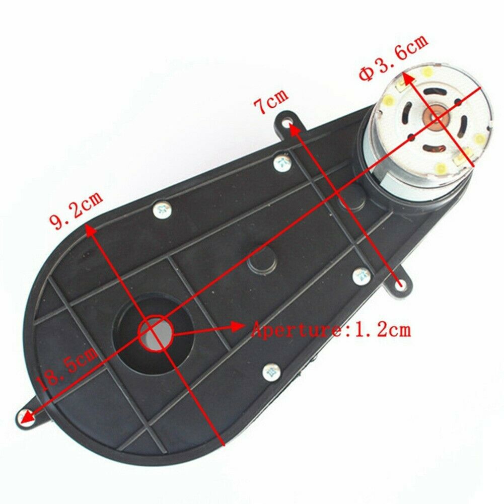 Electric Gearbox 24V Replacement Motor Wear-Resistant Brand New Rs555 18000Rpm