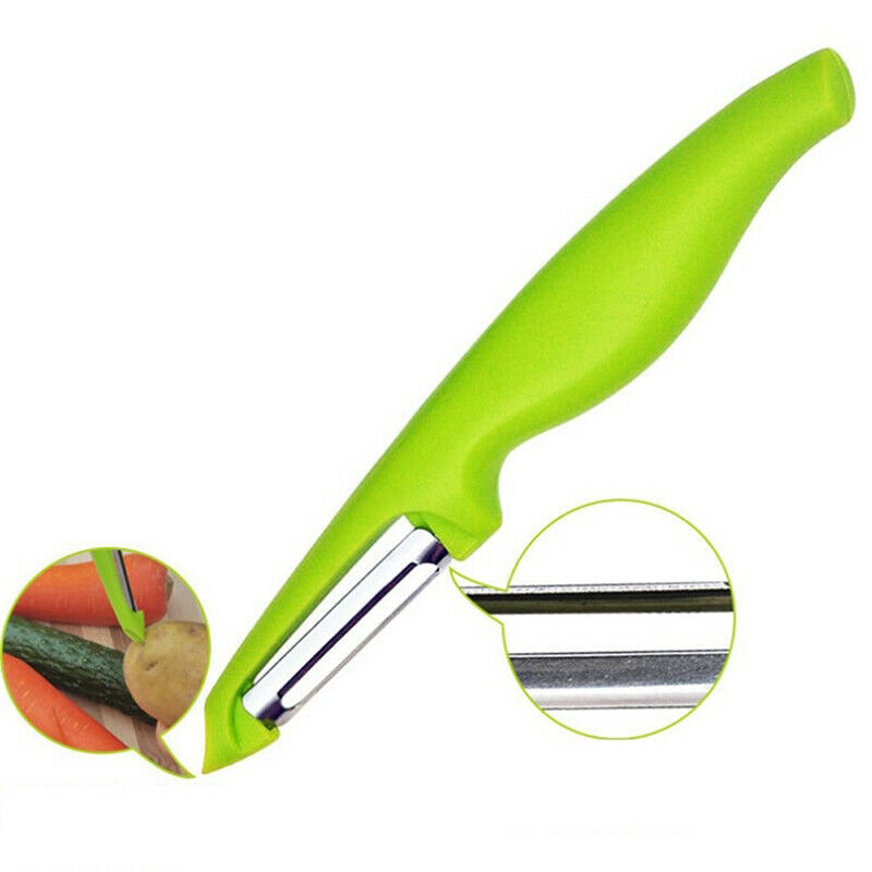 Carrot Potato peeler /vegetable fruit, food slicer cutter Stainless Steel.l8