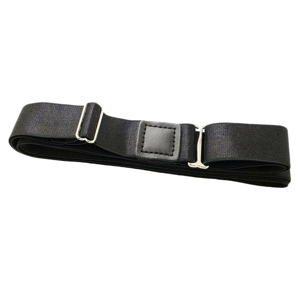 Shirt Belt with Extensible Adjustable Buckle Stay Belt Sweat Resistant T-Shirt