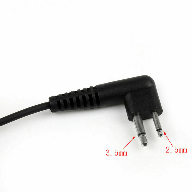 1x Throat Vibration Mic Acoustic Tube Headset For  GP300/88/88S/3688  UA