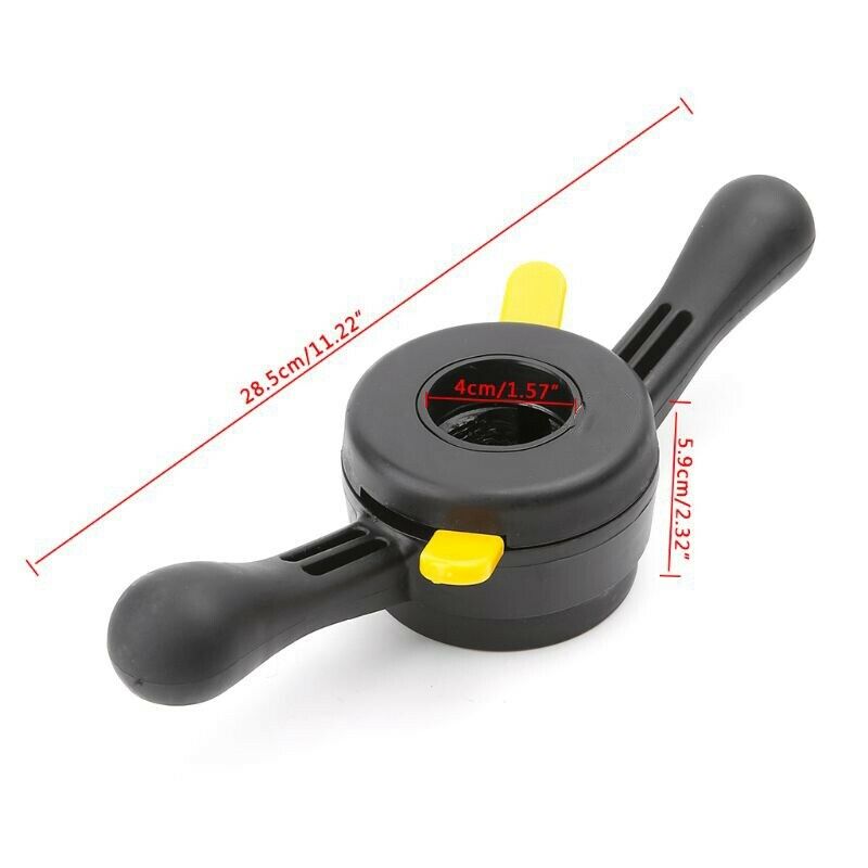 4X(40mmx3mm Wheel Balancer  Release Wing Nut with Pressure Cup Shaft Nut P7E3)