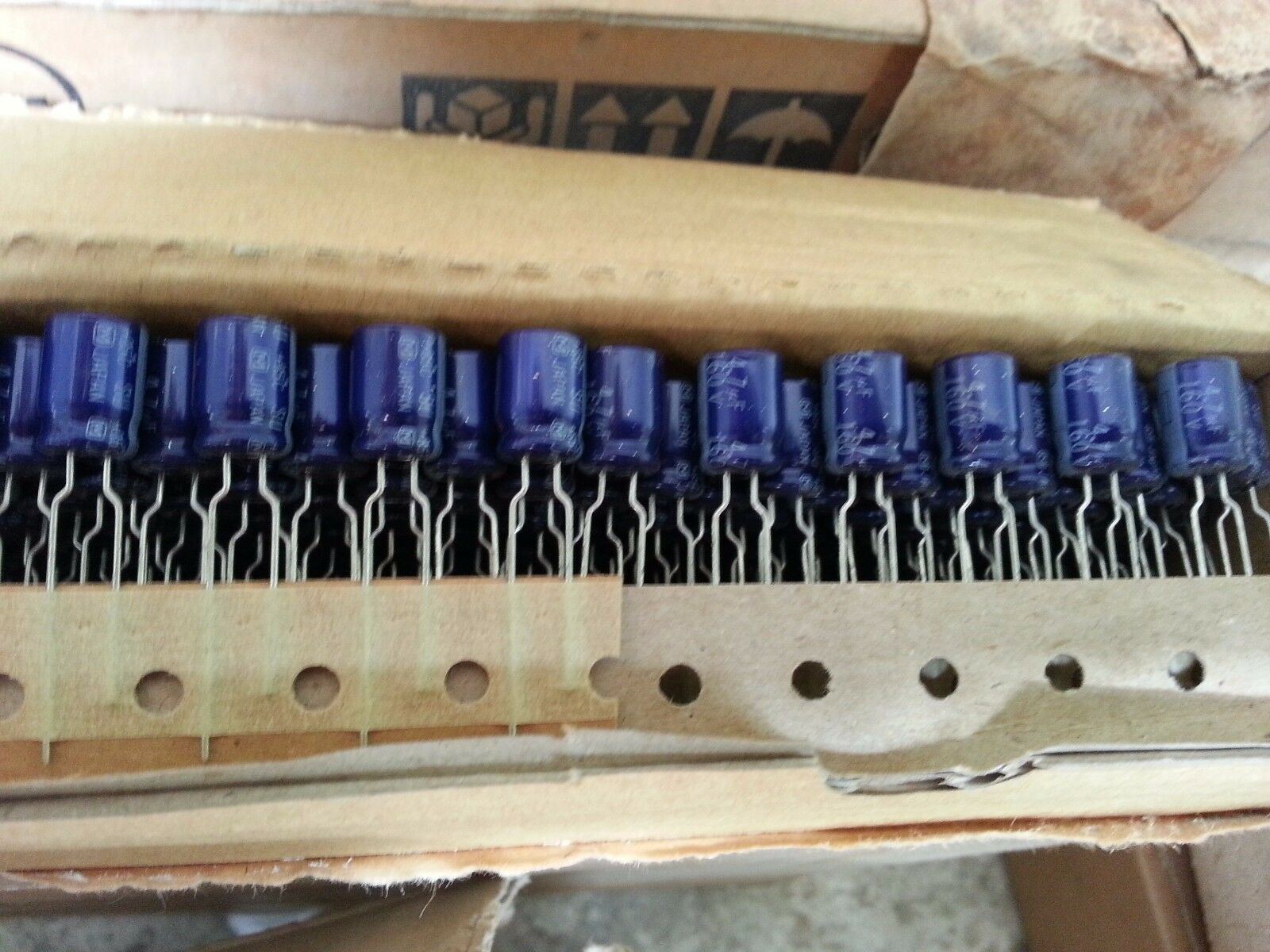 20pcs NOS PANASONIC JAPAN 4.7uF 160V HI END TUBE AMP CAPS FOR AUDIO!