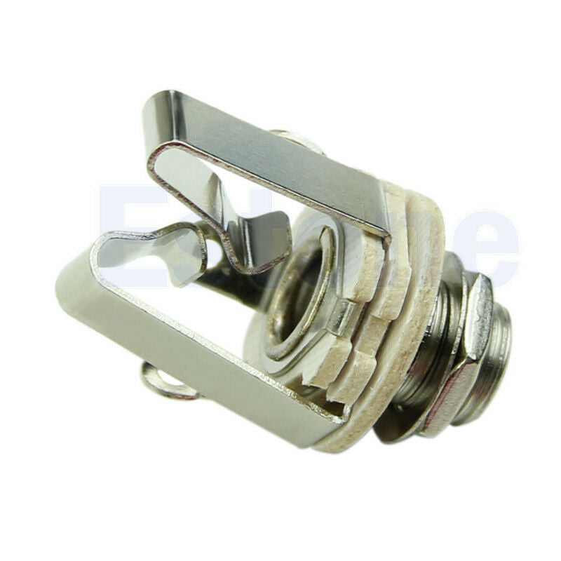 Professional Stereo Output 1/4" 6.35mm Jacks For Guitar Switch Repairs AL
