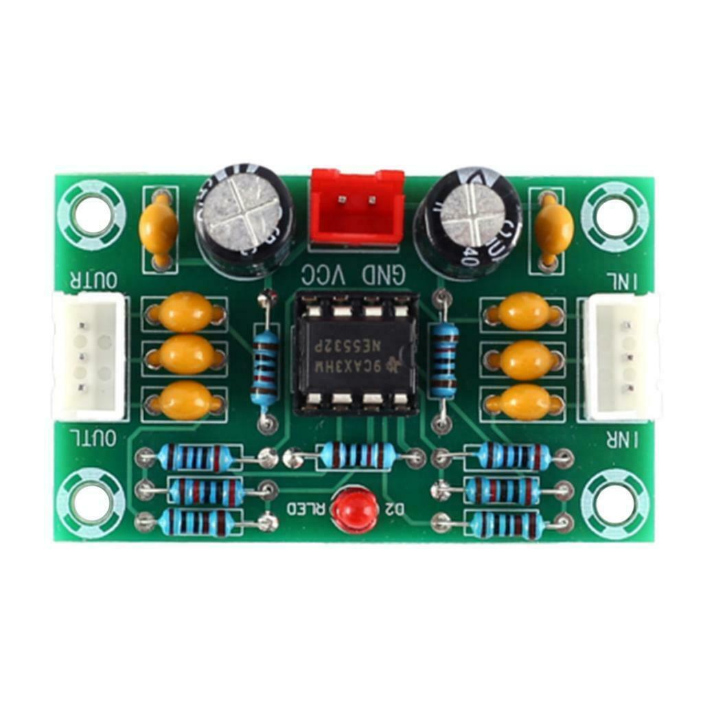 12-30VOperational OP-AmpAudio Pre-Amplifier Module NE5532 Amplifier Preamp Board