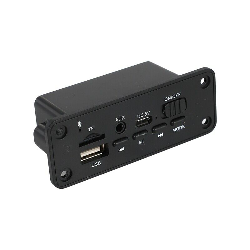 Hands-Free MP3 Player Decoder Board 2 x 3W Amplifier DC 5V MP3 WMA Wireless BlK6