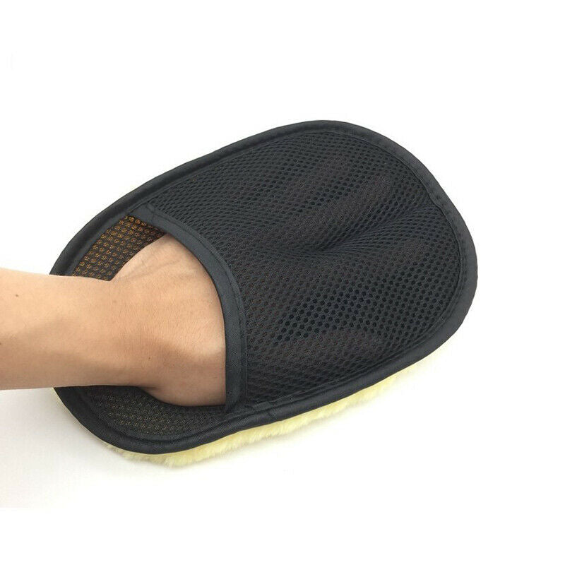 Car Styling Wool Soft Car Washing Gloves Cleaning Brush  Auto Replacem FtDFAU