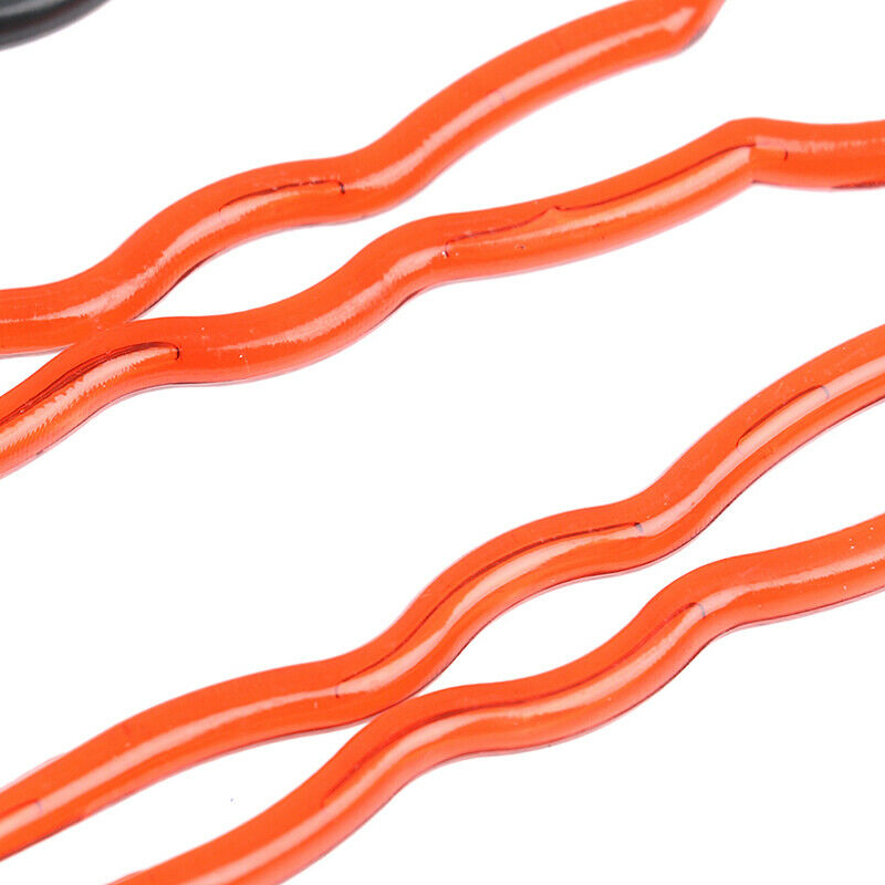 12pcs Simple Hair Pins Fast Spiral Hairpin U Shaped Hair Braid Twist PinsBDAU