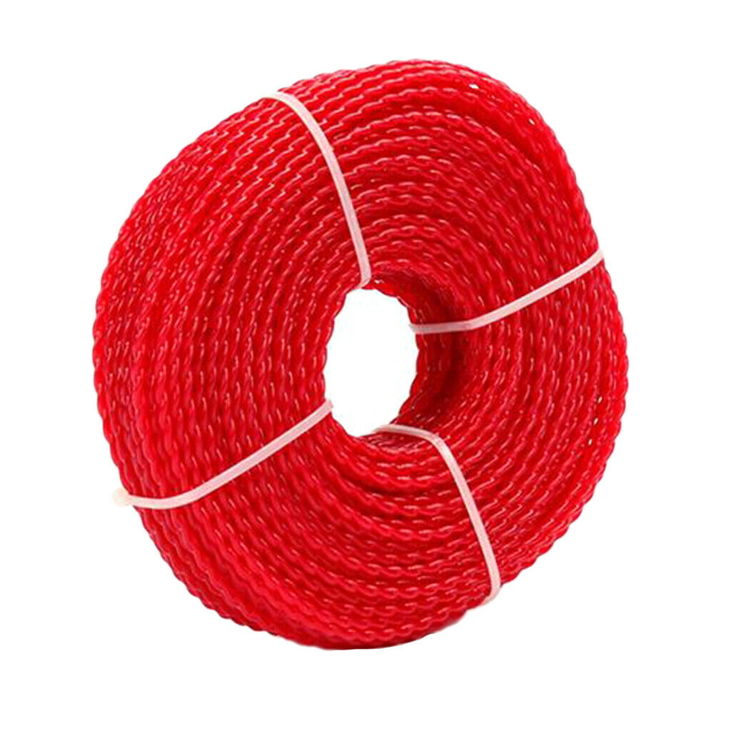 50m Nylon Trimmer Line Rope Roll Cord Cable Wire Grass Strimmer Garden Outdoor