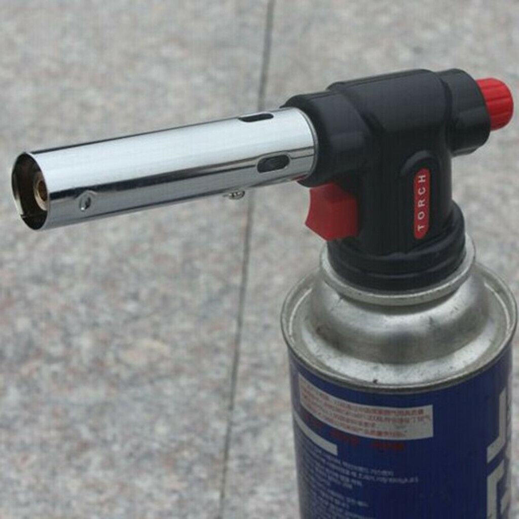 Picnic Gas Torch Butane Burn Flame Lighter Outdoor Ignition Flamethrower