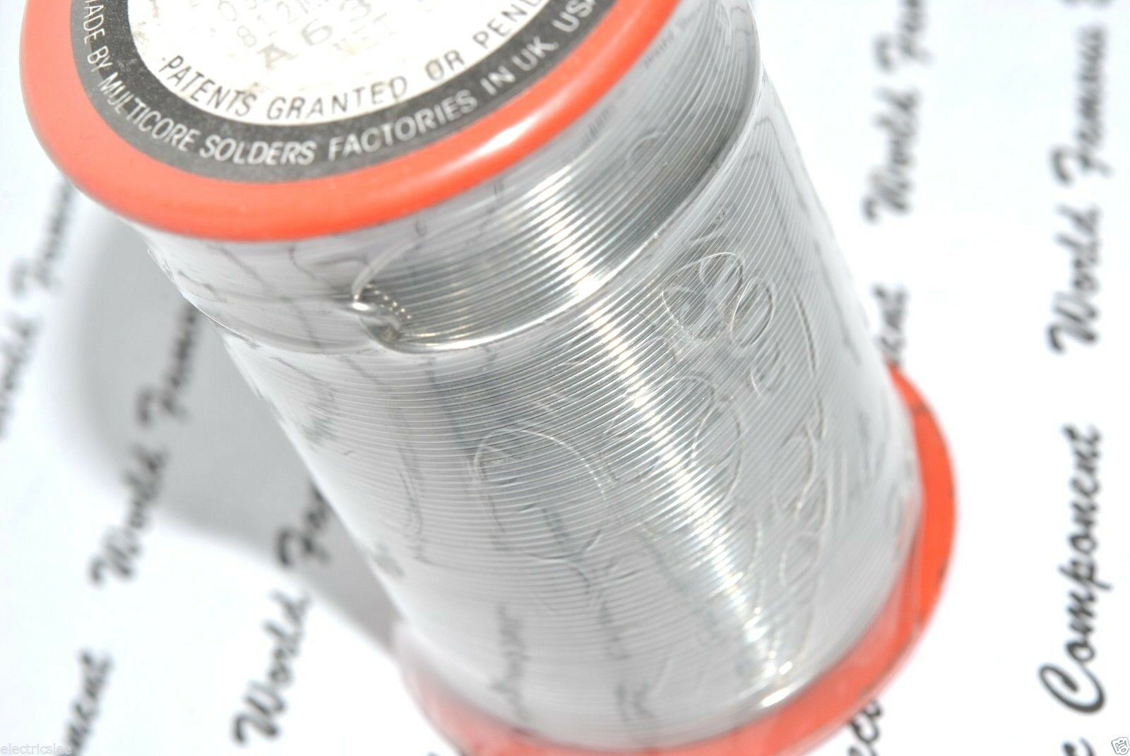 500g(1Reel)- MULTICORE 63/37 21SWG X38 0.812mm FLUX A632/333 Solder NOS Non-RoHS