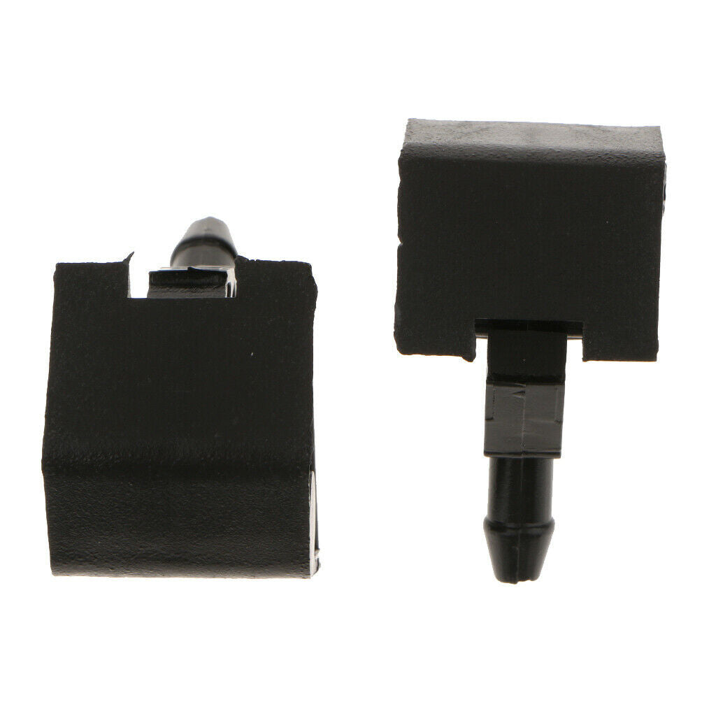 1 Pair Front Wiper Washer Spray Jet Nozzles For  QASHQAI I MK1 06-14