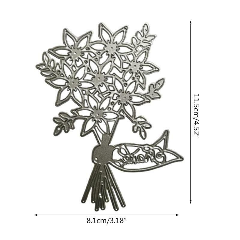 Flower Cutting Dies Stencil DIY Scrapbooking  Album Stamp Paper Card Embossing