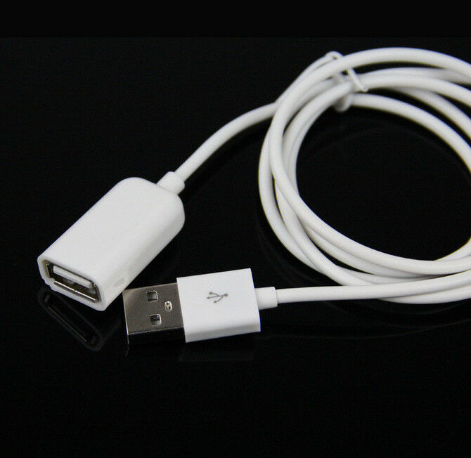 50pcs USB 2.0 Male To Female Extend Extension Cable Cord Extender For PC Laptop