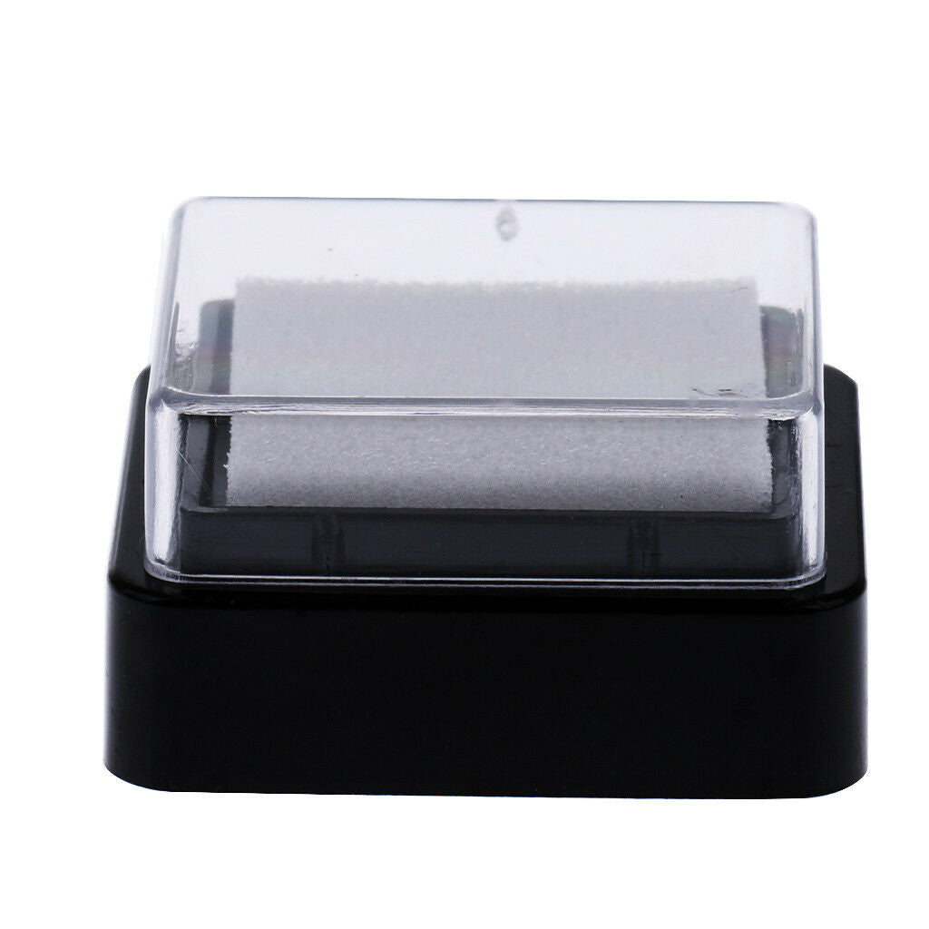 10x Blank Export Ink Pads for Stamp Fingerprint Craft Paper Fabric DIY