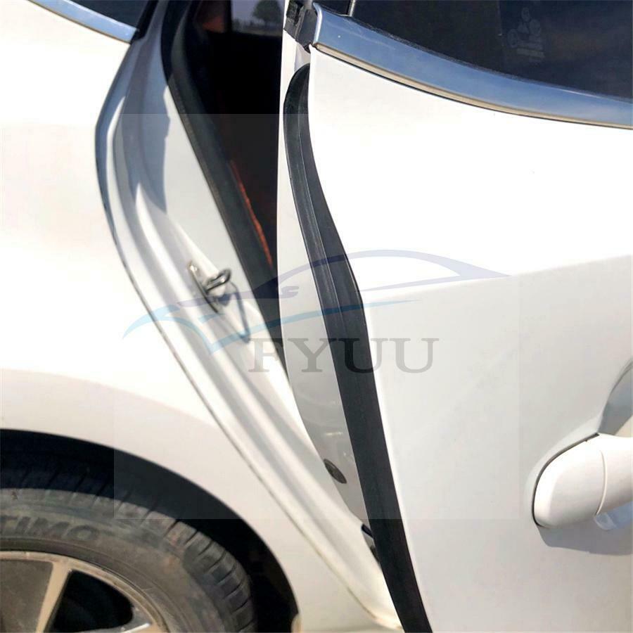 2PCS 1.7M*2 Door Rubber Seal Strip Filler Weatherstrip For C pillar Protection
