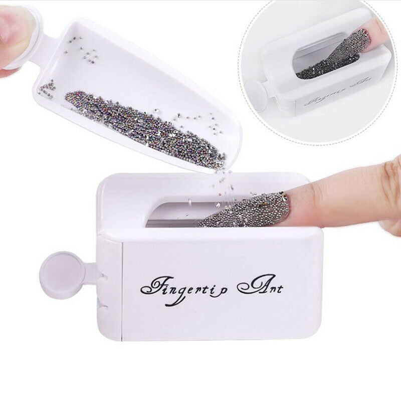 1pc nail  recycling  box dipping  collection tray plastic box Lt