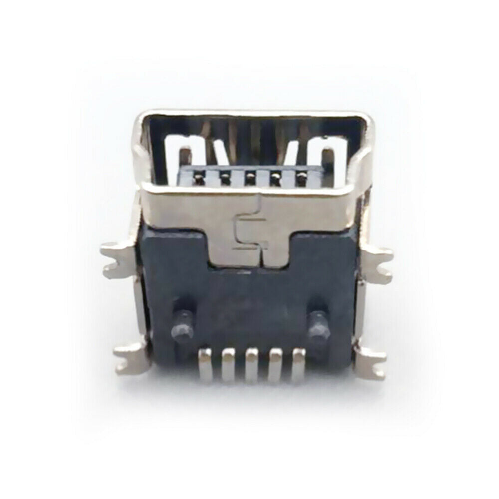 10Pcs Mini USB 5PIN Female Socket Connector for Tail Charging Mobile Phone