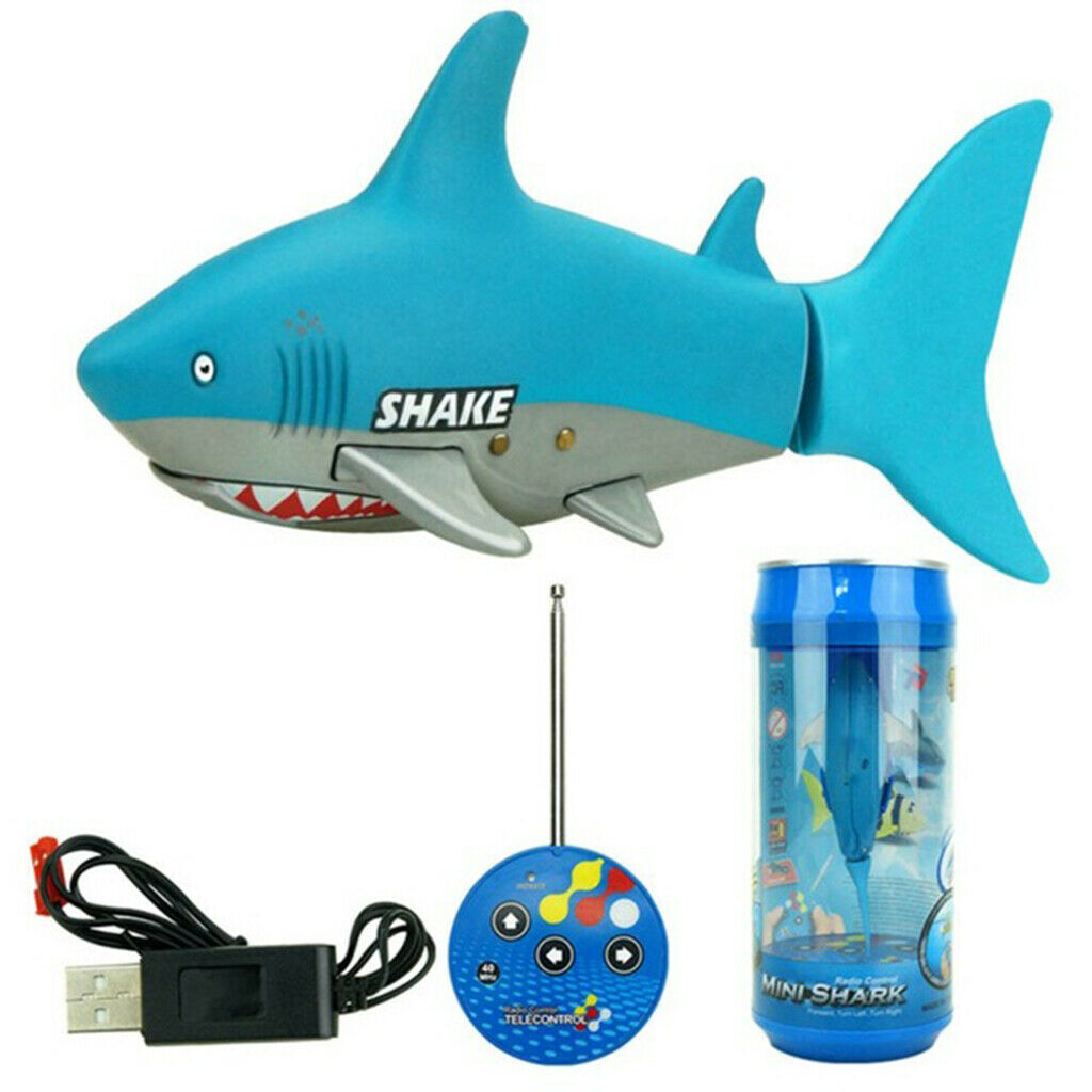 Remote Control Shark Swim in The Water Christmas Gift for Children