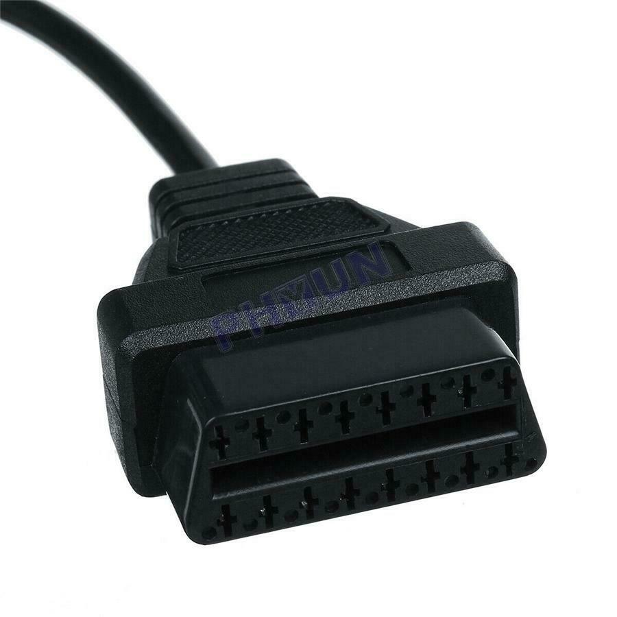 For Suzuki GSX-R GSX-S DL SV 650 OBDII 6 Pin To OBD2 Diagnostic Adapter Harness