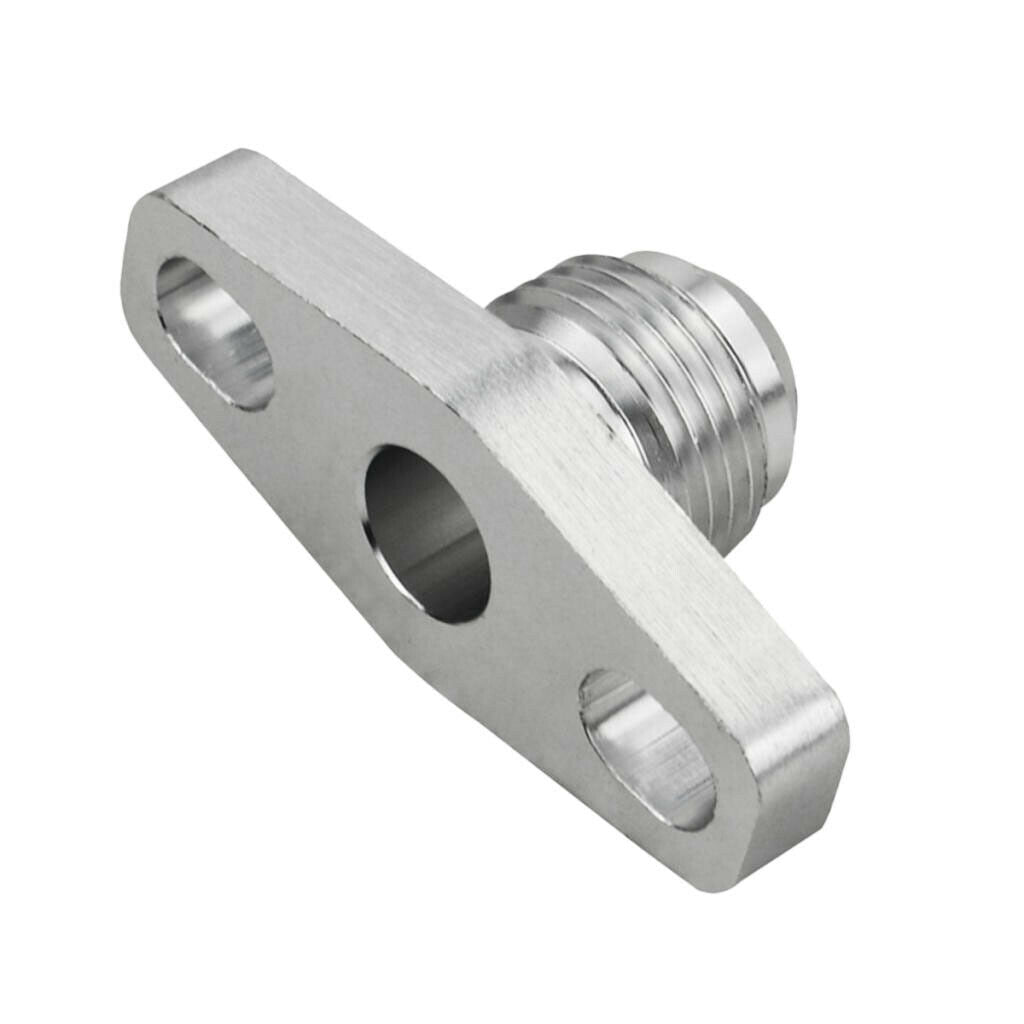 Billet Alumimum  Oil Drain Flange for 10AN  GT20 GT25 GT28 GT30