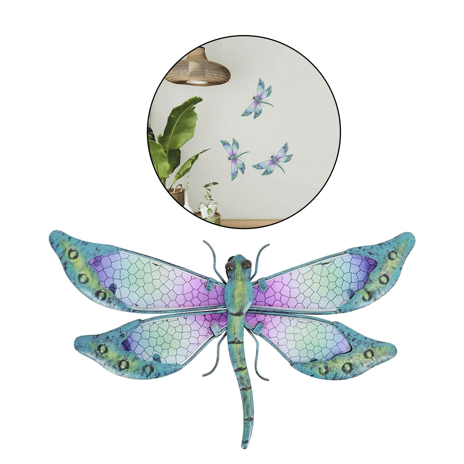 Unique Dragonfly Wall Artwork Bedroom Living Room Office Garden Ornament