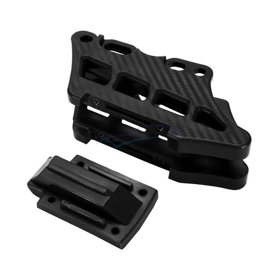 Carbon Fiber Color Plastic Chain Guide Box Protective Cover For Most Motorcycles