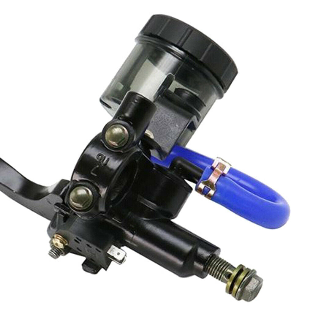 2 Pieces Black Hydraulic Disc Brake Clutch Master Cylinder Lever Set New