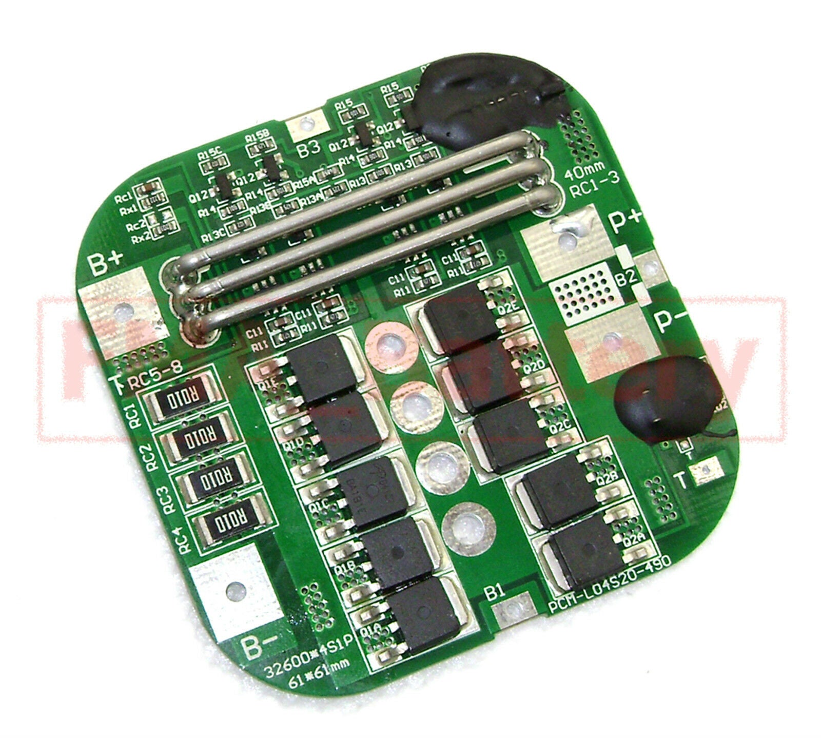 2Pcs PCM Protection Circuit Module for 12.8V 4S 26650 LiFe LiFePO4 Battery SM490