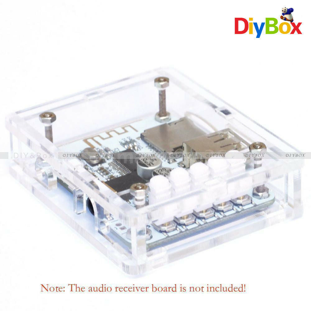 DIY Kits USB 5V Bluetooth 2.1 Audio-Receiver Board Stereo-Musik-Modul+ Acryl