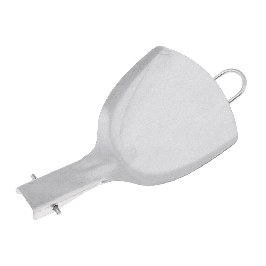 Solid Turner/Spatula, 21cm, Stainless Steel, Foldable Handle