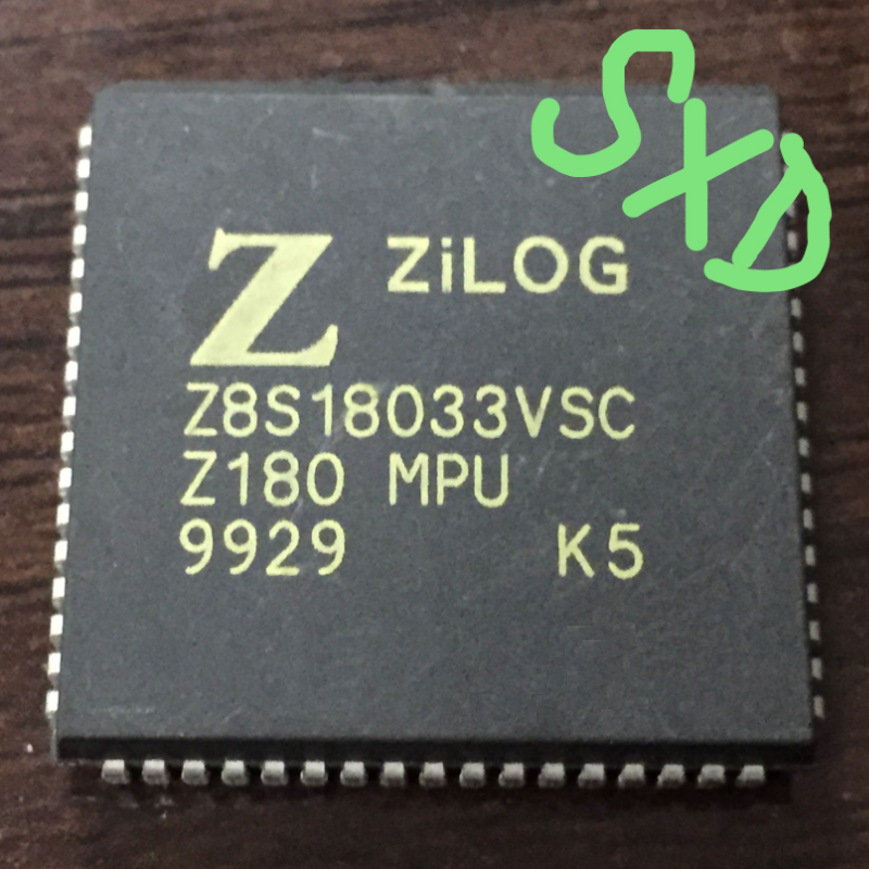 1PCS  IC ZILOG PLCC-68 Z8S18033VSC Z8S18033 Z180 MPU Z180MPU