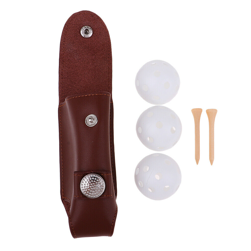 Golf Ball Holder Bag Pouch Clip, Ball Holder Golf Tees Bag Carry Bag Utility