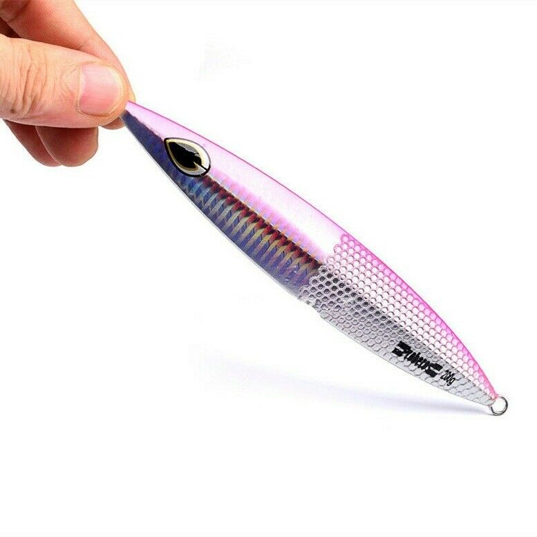 5pcs/set Fishing Lure Glow Metal Jigging Lure Slow Pitch Jigs Snapper 17cm/200gs