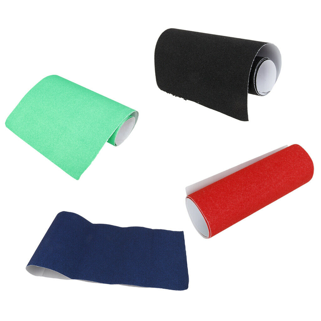 4Pcs Waterproof Grip Tape Griptape for Longboard Non Slip Grips Anti Skid