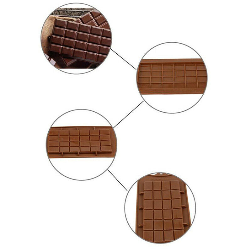 Silicone Chocolate Cake Mould DIY Decorating Tools Candy Cookies Baking Mold_DD