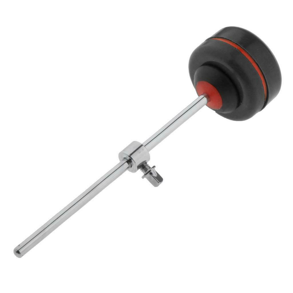 Practical Bass Drum Beater Portable for Drummer Percussion Parts Black