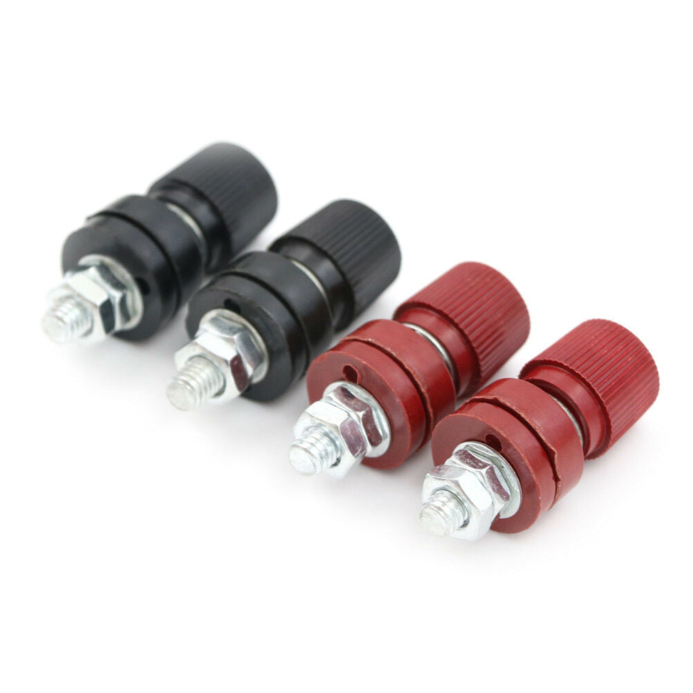 4pcs Terminal 6mm Screw M6 Power Supply Terminals Binding P XjSJCA