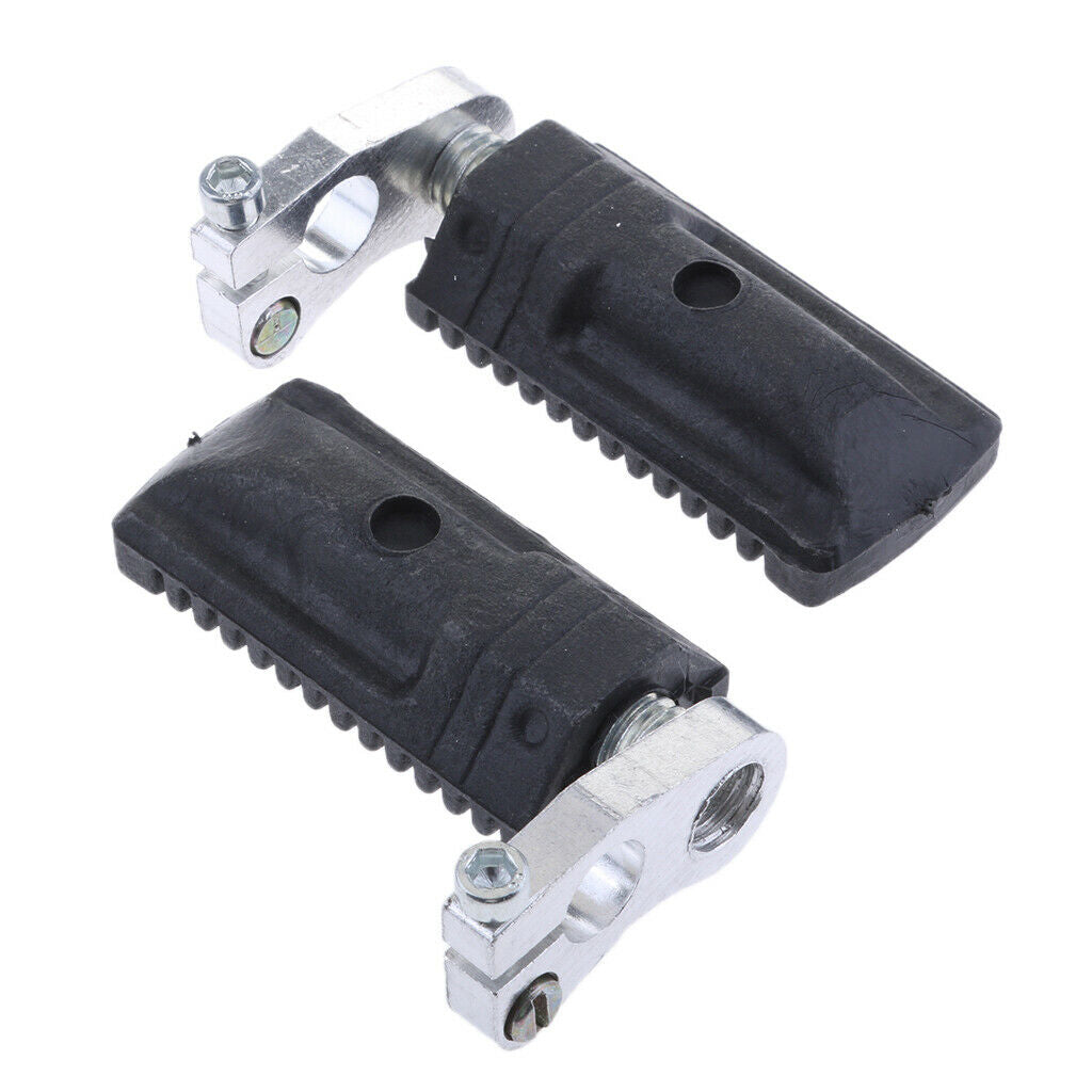 2Pcs Motorcycle Front Footpegs Footpegs Replacement for Mini Motorcycles